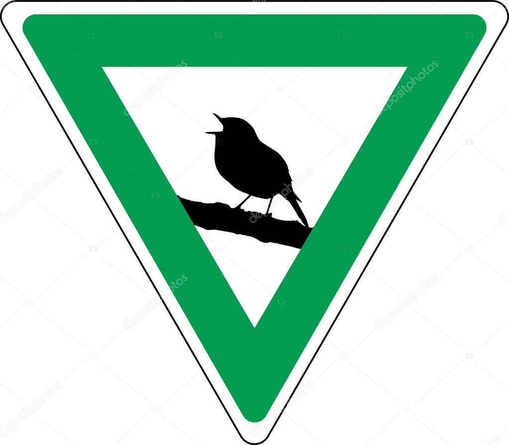 Vector singing robin redbreast