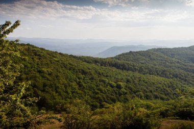Dağ manzarası. Doğanın bileşimi