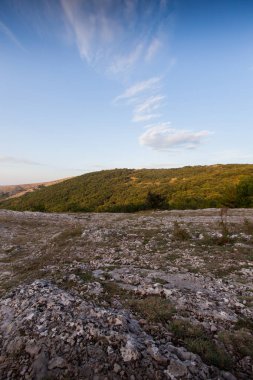 Dağ manzarası. Doğanın bileşimi