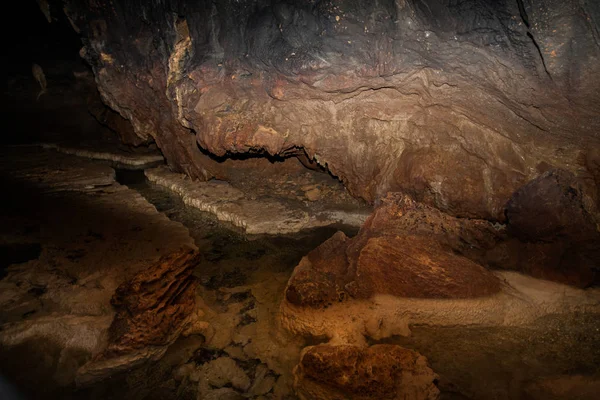 Underground tunnel in the Crimea — Stock Photo, Image