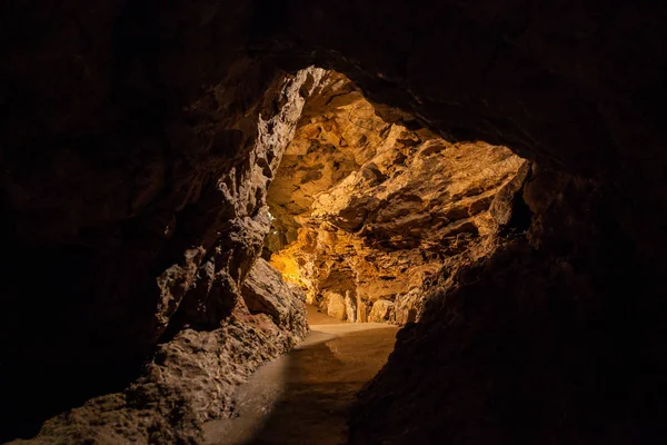 Tunnel sotterraneo nella Crimea Immagini Stock Royalty Free