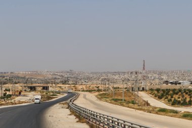 Aleppo harap sokaklarında