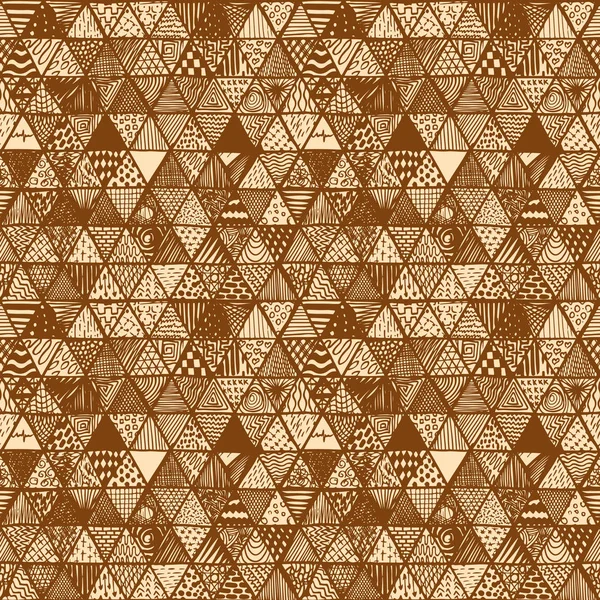 Seamless pattern of equilateral triangles. — Stock Vector