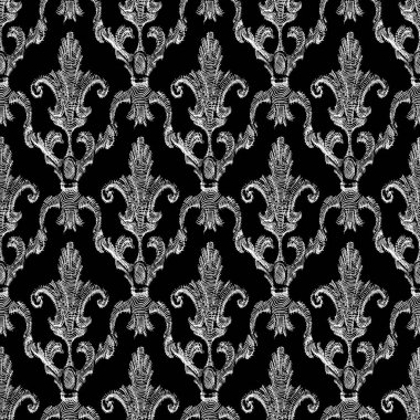 Vintage Barok arka plan