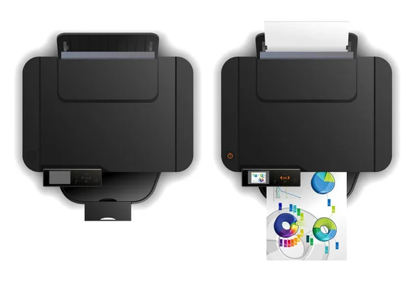 Imprimante multifonction — Image vectorielle