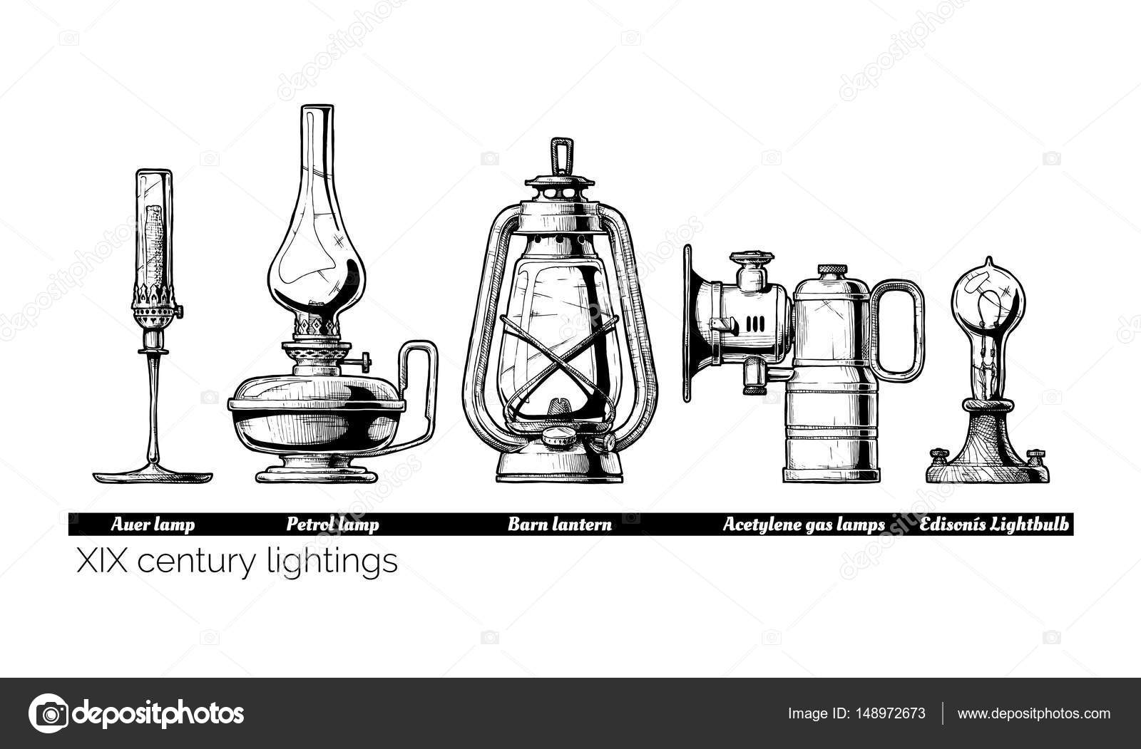 XIX eeuw verlichting — Stockvector © suricoma #148972673 XIX eeuw verlichting — Stockvector © suricoma #148972673