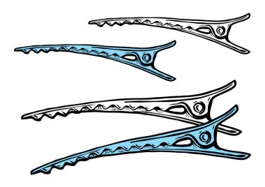 barrette timsah saç klipler