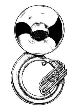 illustration of sousaphone clipart