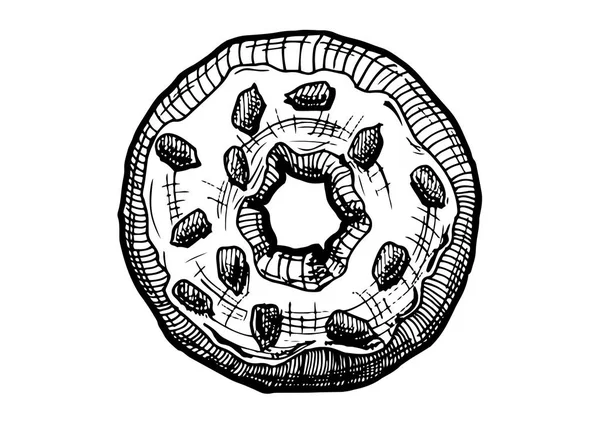 Illustrazione di Ciambella — Vettoriale Stock