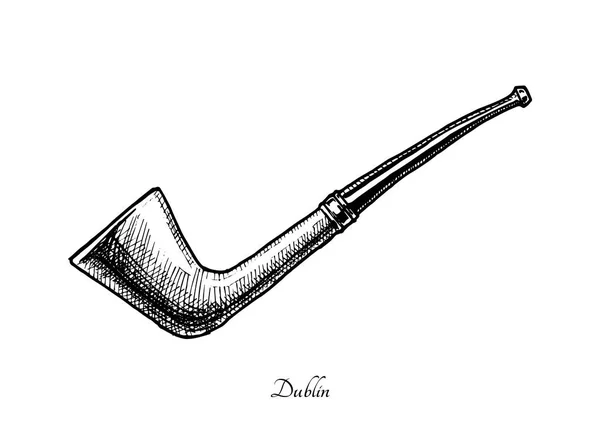 Pipes à tabac. Dublin — Image vectorielle