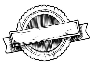 retro etiketi gösterimi