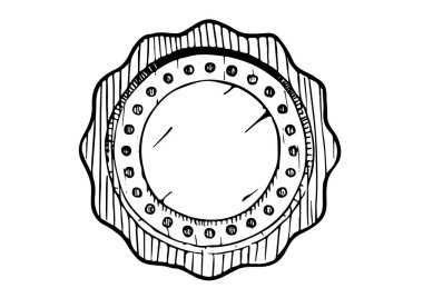 retro etiketi gösterimi