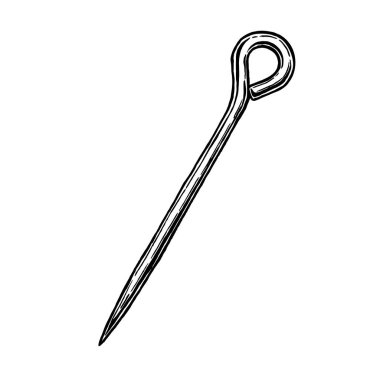 Dikiş pin gösteren resim