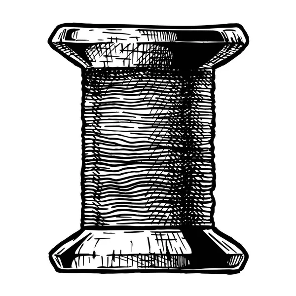 Шпульку швейні нитки — стоковий вектор