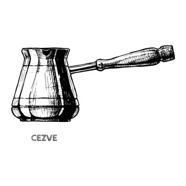 cezve çizimi