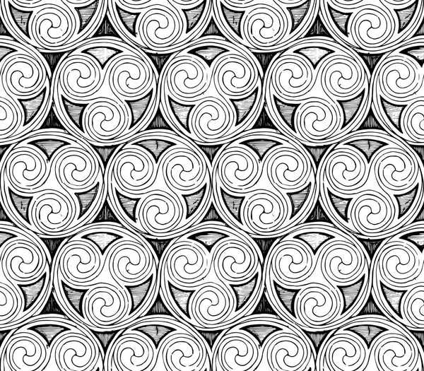 Spirale Celtic wzory — Wektor stockowy