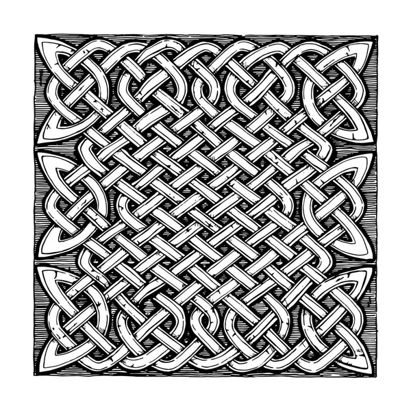 Traditionella keltiska mönster — Stock vektor