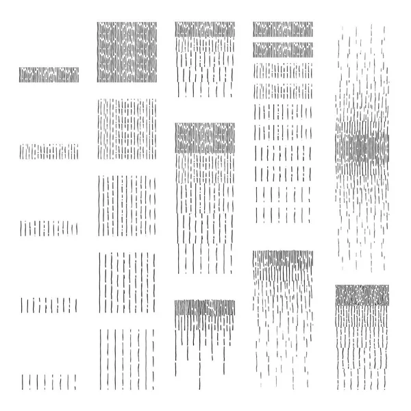 Conjunto de textura de gradiente de eclosión — Archivo Imágenes Vectoriales