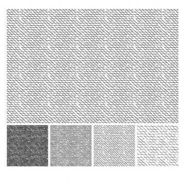 Pattern of rough hatching grunge texture clipart