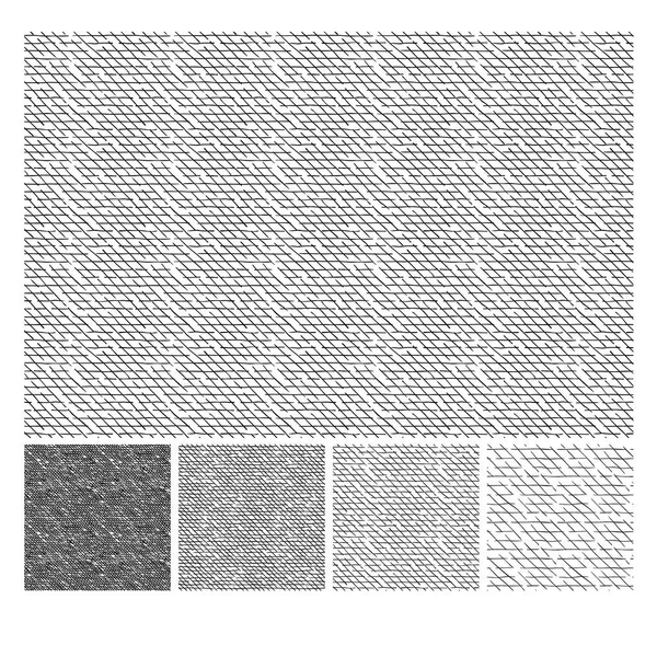 Pattern of rough hatching grunge texture — Stock Vector