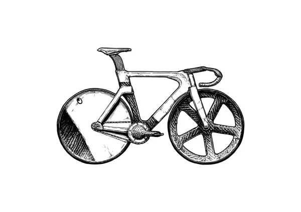 Ilustración de Track bike — Archivo Imágenes Vectoriales