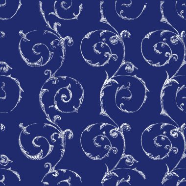 Vintage Barok arka plan