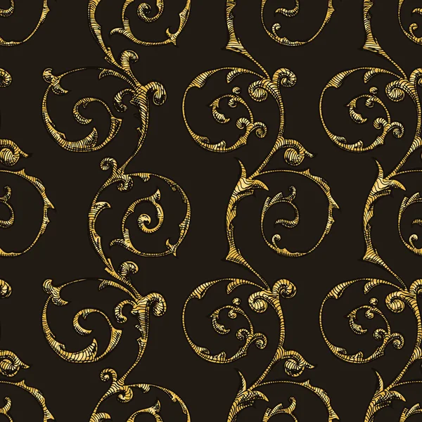 Vintage baroque background — Stock Vector