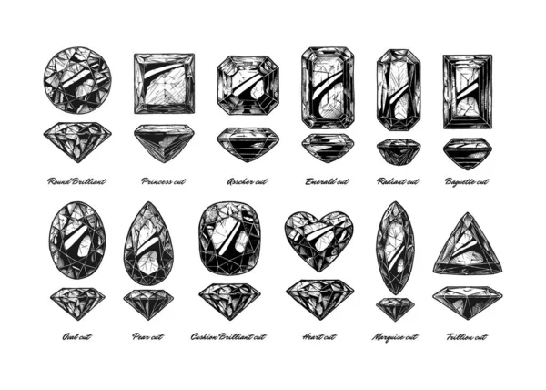 illustration of a diamond pear shape Stock Vector  Adobe Stock