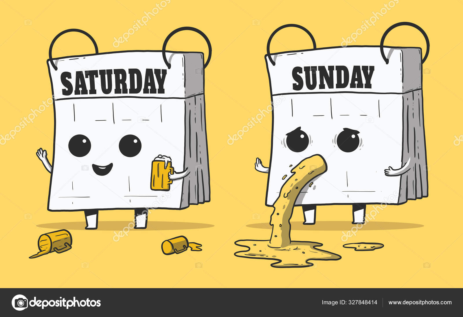 Calendar Characters Partying Vector Illustration Party Weekend Alcohol Calendar Design Stock Vector Image by ©pedrorsfernandes@ #327848414 Calendar Characters Partying Vector Illustration Party Weekend Alcohol Calendar Design Stock Vector Image by ©pedrorsfernandes@ #327848414