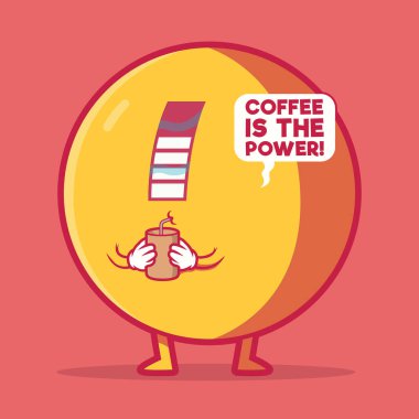 Emoji Güç vektör çizimi. Tarz, hayal gücü, tasarım paylaşımı