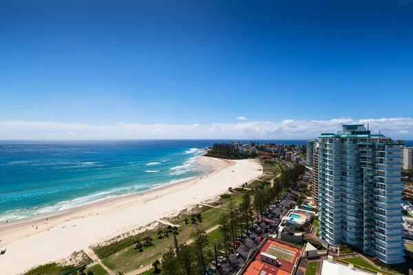 Vista soleada de Coolangatta — Foto de Stock