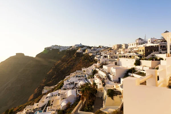 Puesta de sol de Santorini en Grecia —  Fotos de Stock