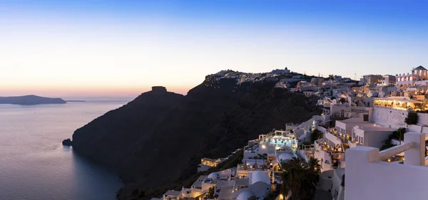 Santorini panorama en Grecia —  Fotos de Stock