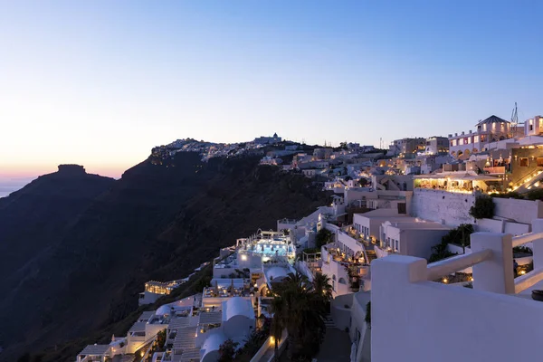 Puesta de sol de Santorini en Grecia —  Fotos de Stock