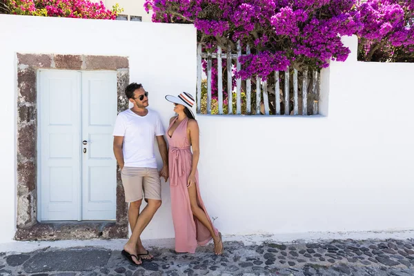 Casal feliz na Grécia — Fotografia de Stock
