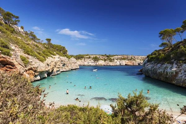 Calo des Moro, Mallorca güneşli görünümü