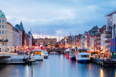 Nyhaven yaz gün batımı