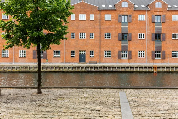 Kopenhagen Kanal und Gebäude — Stockfoto