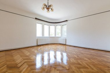 Taze yenilenmiş Avrupa tarzı ev iç mimarisi