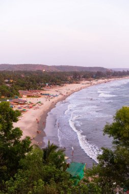 Gün batımında, Goa Arambol beach