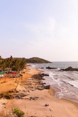 Gün batımında, Goa Vagator ve Ozran beach