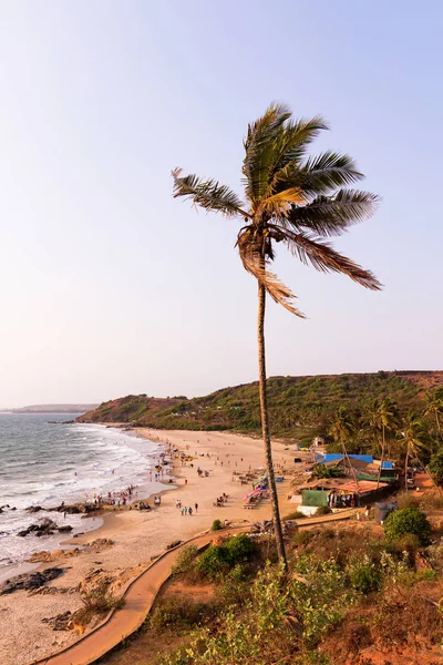 Gün batımında, Goa Vagator ve Ozran beach