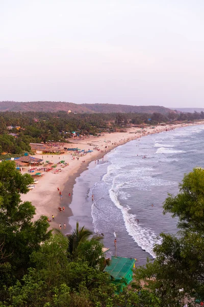 Gün batımında, Goa Arambol beach