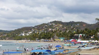 Küçük surfy Köyü, Sayulita, Nayarit, Mexico