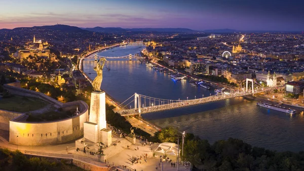 Budapest panorama della città — Foto Stock