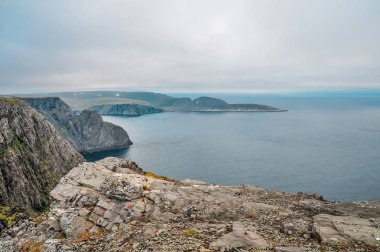 North Cape (Nordkapp) ve Barents Denizi Finnmark, Norveç Mageroya Adası kuzeyinde