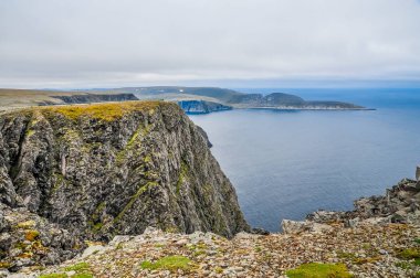 North Cape (Nordkapp) ve Barents Denizi Finnmark, Norveç Mageroya Adası kuzeyinde