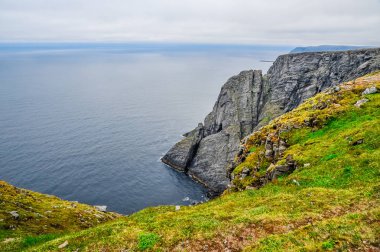 North Cape (Nordkapp) ve Barents Denizi Finnmark, Norveç Mageroya Adası kuzeyinde