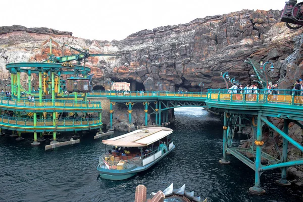 Chiba, Japán: Mysterious Island attrakciója Tokióban DisneySea található Urayasu, Chiba, Japán — Stock Fotó