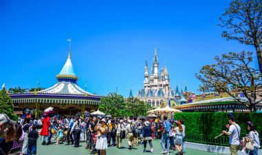 Chiba, Japonya: Tokyo Disneyland zamanında zevk turizm